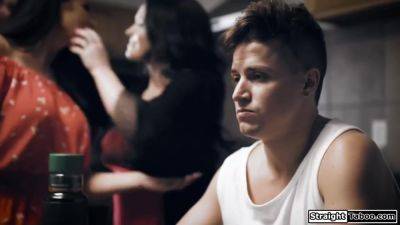 Stepson Demand To Fuck Both His Stepmoms - upornia.com