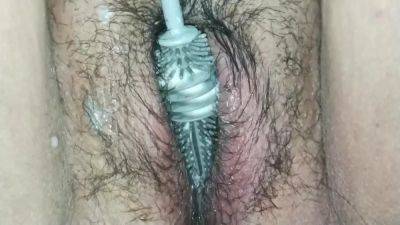 I Have An Orgasm Deep Cleaning My Dirty Sperm Pussy - desi-porntube.com - India