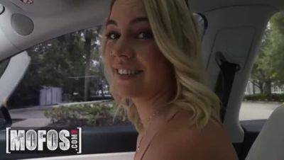 Parker Ambrose & Kelsey Kane: From City Ride to Bedroom Fun - MOFOS - porntry.com