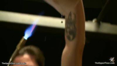 Bound Blonde Hot Waxed And Fucked - upornia.com