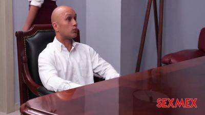 Alondra Navarro - Free Use Secretary 11 Min - upornia.com