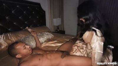 Glamorous Asian Chick With Big Tits Takes Care Of Bbc - videomanysex.com