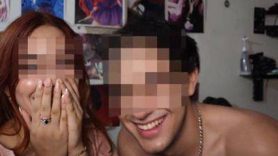 Deep And Slimy Kiss With My Stepsister - hclips.com