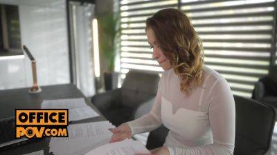 Sata Jones - Pov Is Your Sexy Secretary And New Office Fuck - upornia.com