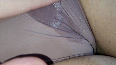 I Spit And Rub Amazing Cameltoe Pussy Of My Friends Wife - hclips.com