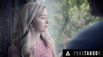 PURE TABOO Obedient Petite Virgin Lexi Lore Receives Very Special Hug From Stepdaddy Derrick Pierce - txxx.com