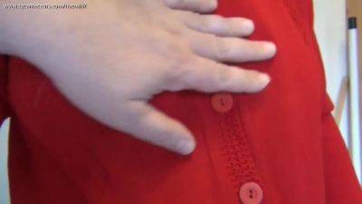 Red Cardigan Inseminated - hclips.com