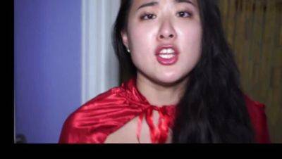 Giant Wolf Lover's Halloween Treat with Red Riding Hood & Andy - porntry.com