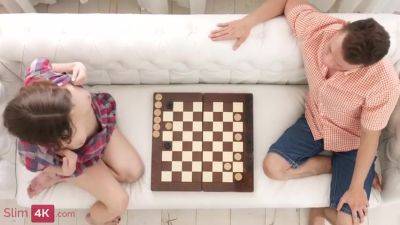 Hardcore After Winning A Game Of Checkers - upornia.com