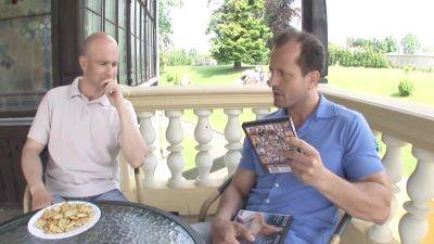 Mandy Saxo - Sexual Threesome A Slut Gets Both Holes Filled - hotmovs.com