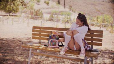 Amazing Girl Passionately Masturbating In Front Of The Camera - hotmovs.com - Russia