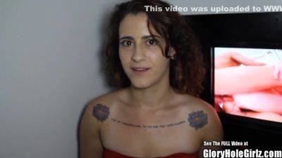 Latina Hoe Experiences The Gloryhole - upornia.com