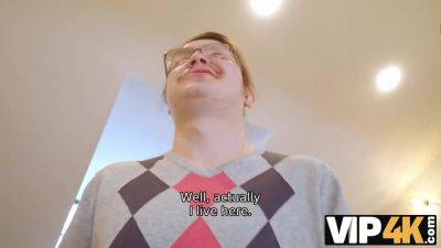 VIP4K. While man is busy hot ladies in colorful lingerie lick each others clits - hotmovs.com