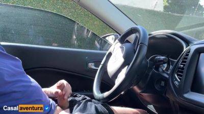 Public Handjob At The Street - hclips.com - Brazil