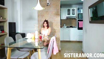 Stepsister Amor Fingering Orgasm Solo - upornia.com