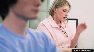 Petite Teen 18+ Licked By Big Cock Coworker - hclips.com