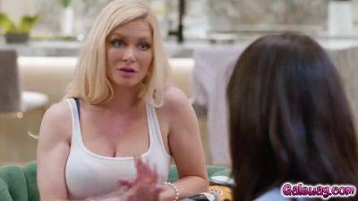 Bella Bends - Returns Home From Work - hotmovs.com