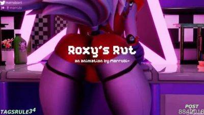 Uncensored 3D Compilation: Roxanne Wolf from FNAF in Porn - porntry.com