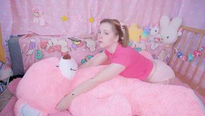 Step-Daughter's Intimate Teddy Bear Time with Step-Dad - porntry.com