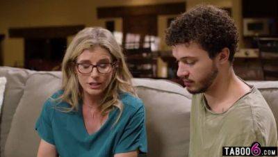 Apollo Banks - Busty step-mom Cory Chase initiates stepson into adult pleasures - porntry.com