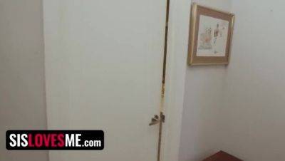 Step-sister Can't Get Enough of Step-brother's Cock, Savoring It Like a Sweet Treat - porntry.com