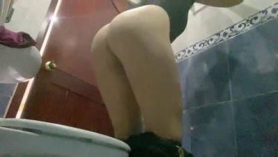 Bathroom Camera Captures Stepmother and Stepsister Urinating (Featuring Big Asses) - xxxfiles.com