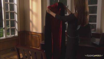 Masked Dude Enjoys Getting Pleasured By His Gorgeous Women - upornia.com