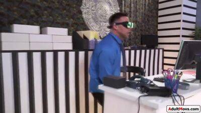 Jewelz Blu - Connie Perignon - Big T, Jewelz Blu And Connie Perignon In Asian Boss Licked N Fucked By Employees - upornia.com