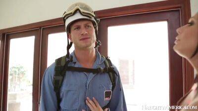 Rachel Starr - Emily Grey - Brunette Pornstar Fucks An Attractive Dude - Emily Grey And Rachel Starr - upornia.com