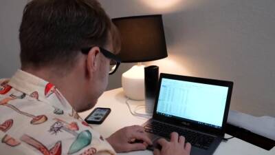 Kay Carter - Big Tits Wife Kay Carter Teaches Husband A Cuckold Lesson - nvdvid.com