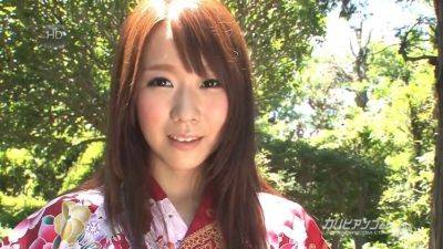 Hitomi Oki Love x2 Travel - Caribbeancom - hotmovs.com - Japan