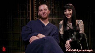 Tattooed Mistress Torments Balls - upornia.com