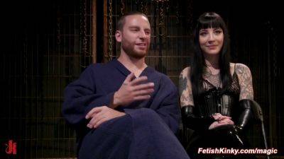 Tattooed Mistress Torments Balls - upornia.com