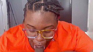 Ebony BBW Who Quit Porn, Delivers Pizza and Gets Tip - ah-me.com