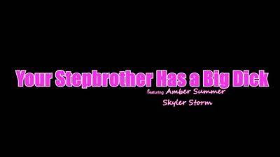 Your Stepbrother Has A Big Dick - S30:E11 - Brattysis - hotmovs.com