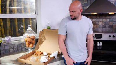 Kitchen Becomes A Playground As The Horny Latina Satisfies Her Hunger - hotmovs.com