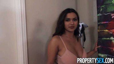 Curvy Tenant Numi Zarah: Seducing Her Landlord with Blowjob and Sex - xxxfiles.com