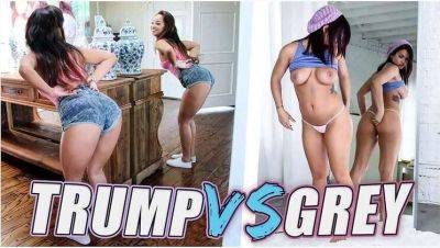 Teanna Trump - Keisha Grey - Rico Strong - BangBros Presents: GOATs Clash - Teanna Trump vs. Keisha Grey - xxxfiles.com