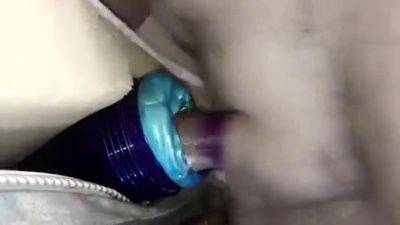 Alien Fleshlight Creampie Fuck With Hunk - drtuber.com