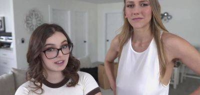 Step Mom - Stepmom Is Schooling Her Daughter On The Art Of Pleasing Cock - inxxx.com