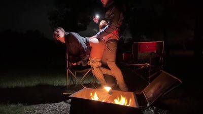 Therykers - Using My Pussy In A Public Park Next The Fire In The Open! With Rough Sex - hclips.com