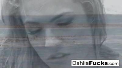 Gorgeous Blonde Teenager 18+ Loves Having A Squirting Pussy - Dahlia Sky - hotmovs.com