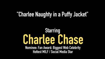 Cock Loving Cougar Charlee Chase Fucks Hubby in Puffy Jacket - hotmovs.com