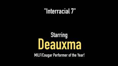 Busty Flight Attendant Deauxma Milks a Big Black Cock in Seedy Motel - hotmovs.com