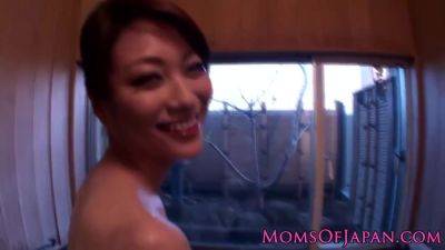 Asian Pornstar Gets Wam In Bath With Akari Hoshino - hotmovs.com