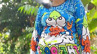 I MEET THE NEIGHBOR'S COUNTRYWIFE ON THE ROAD AND SHE SUCKS MY DICK WITH A SWALLOW OF CUM IN EXCHANGE FOR A NEW CELL PHONE - ah-me.com