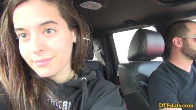 Abbie Maley And James Deen Fuck In The Woods - hotmovs.com