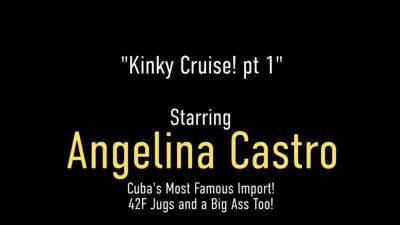 All Aboard Angelina Castro and Virgo Peridot get Jizzed On - hotmovs.com