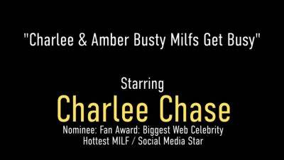 Moist MILFs with Big Tits Charlee Chase and Amber Bach - hotmovs.com