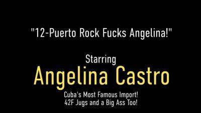 Spicy Cuban Angelina Castro Fucks a Big Dick from an App - hotmovs.com - Cuba